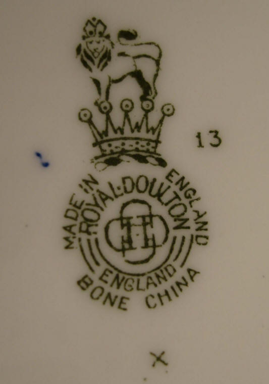 Royal doulton marks and dates